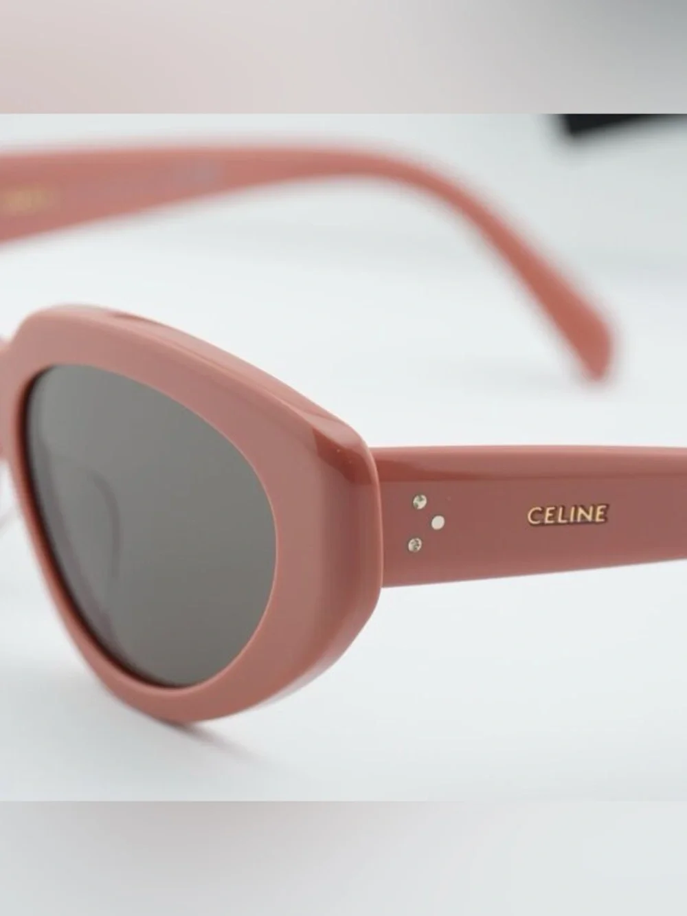 Celine Rose Frame Sunglasses CL40286F
